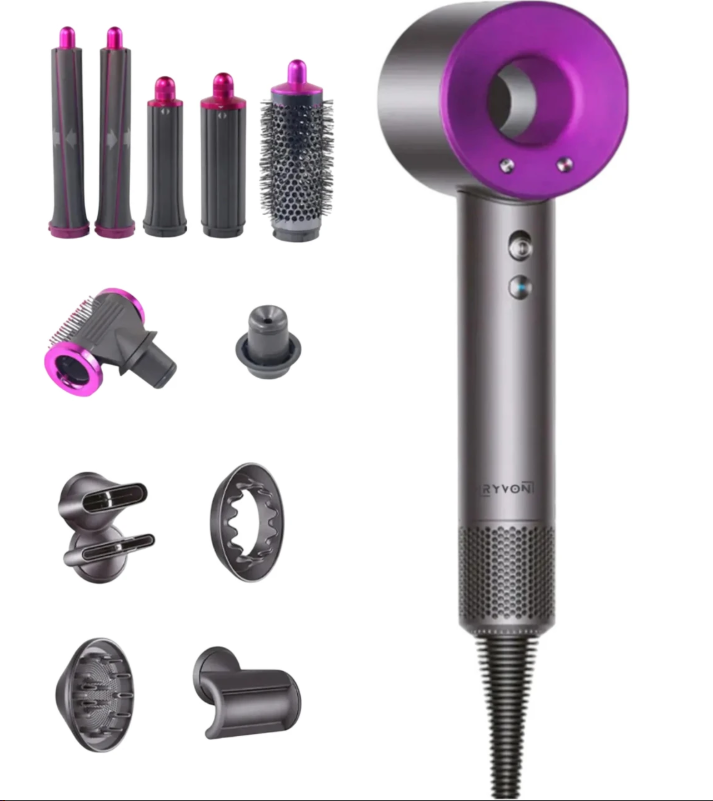 Premium 13’ü 1 Arada Saç Kurutma ve Şekillendirme Seti – Profesyonel Stil Artık Evinde